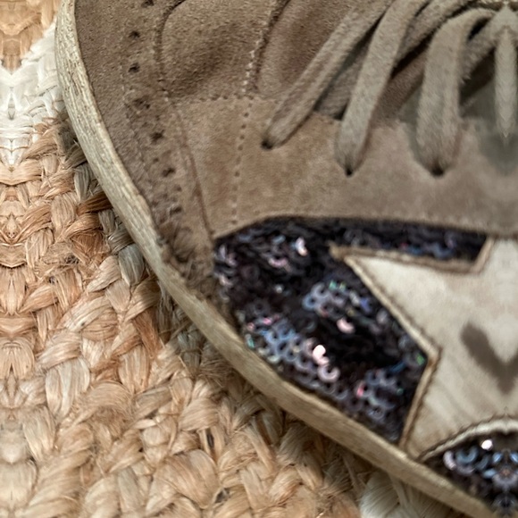 Golden goose midstars- sequin, blue, and pink - Picture 6 of 8